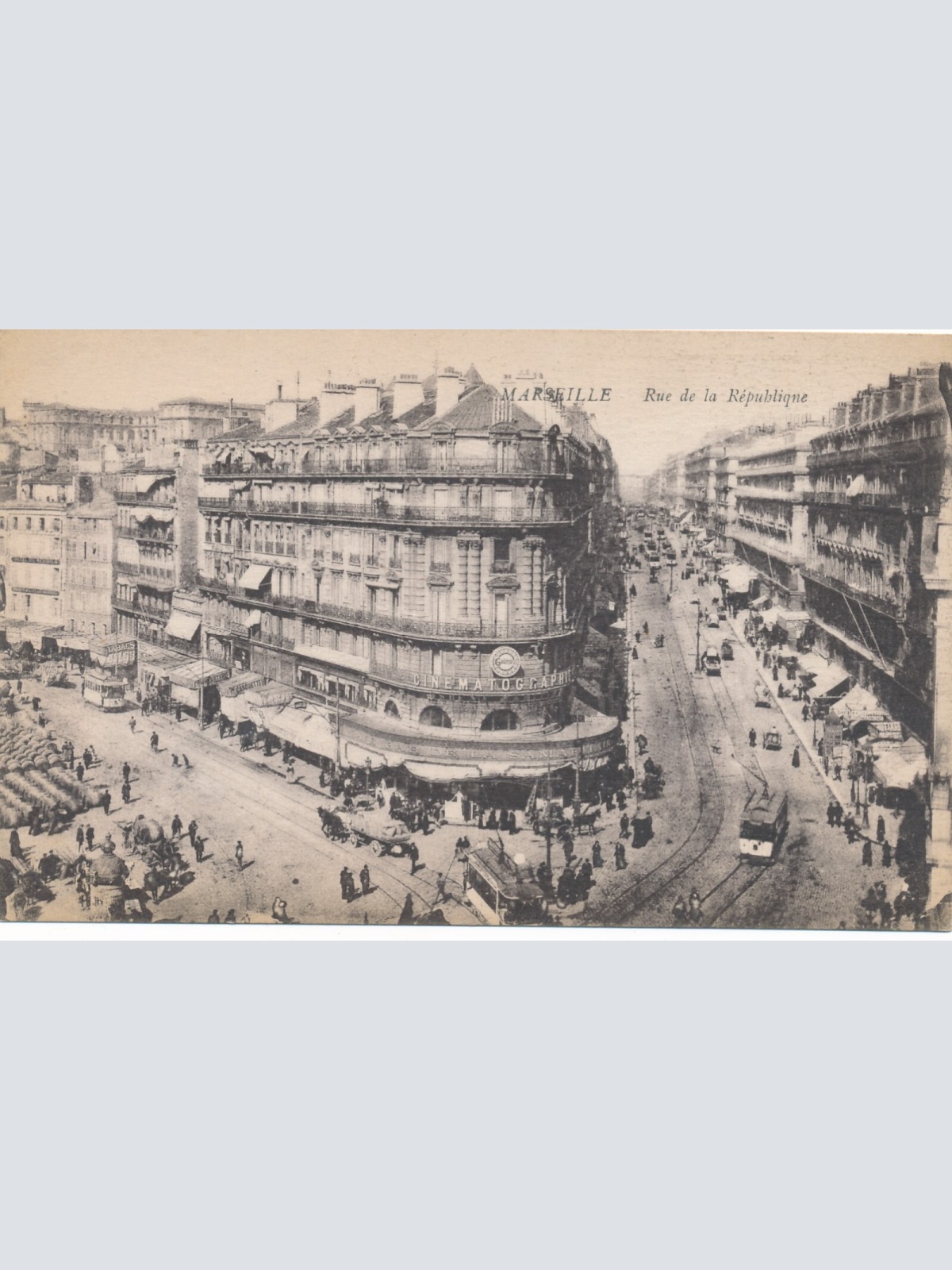 AK aus Marseille Stadt Frankreich Ansichtskarte (8616)