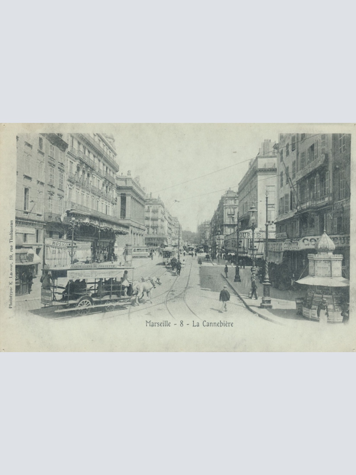 AK aus Marseille Stadt Frankreich Ansichtskarte (8617)