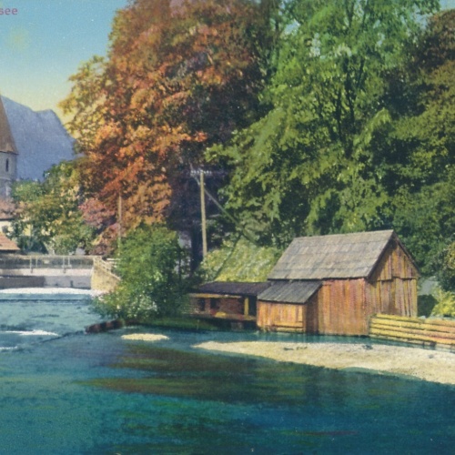 AK aus Aussee Steiermark Ansichtskarte (8327)