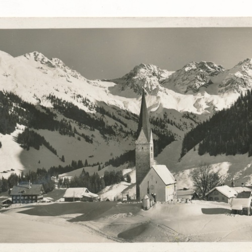 AK aus Mittelberg mit Schafalpköpf Vorarlberg Ansichtskarte (8335)