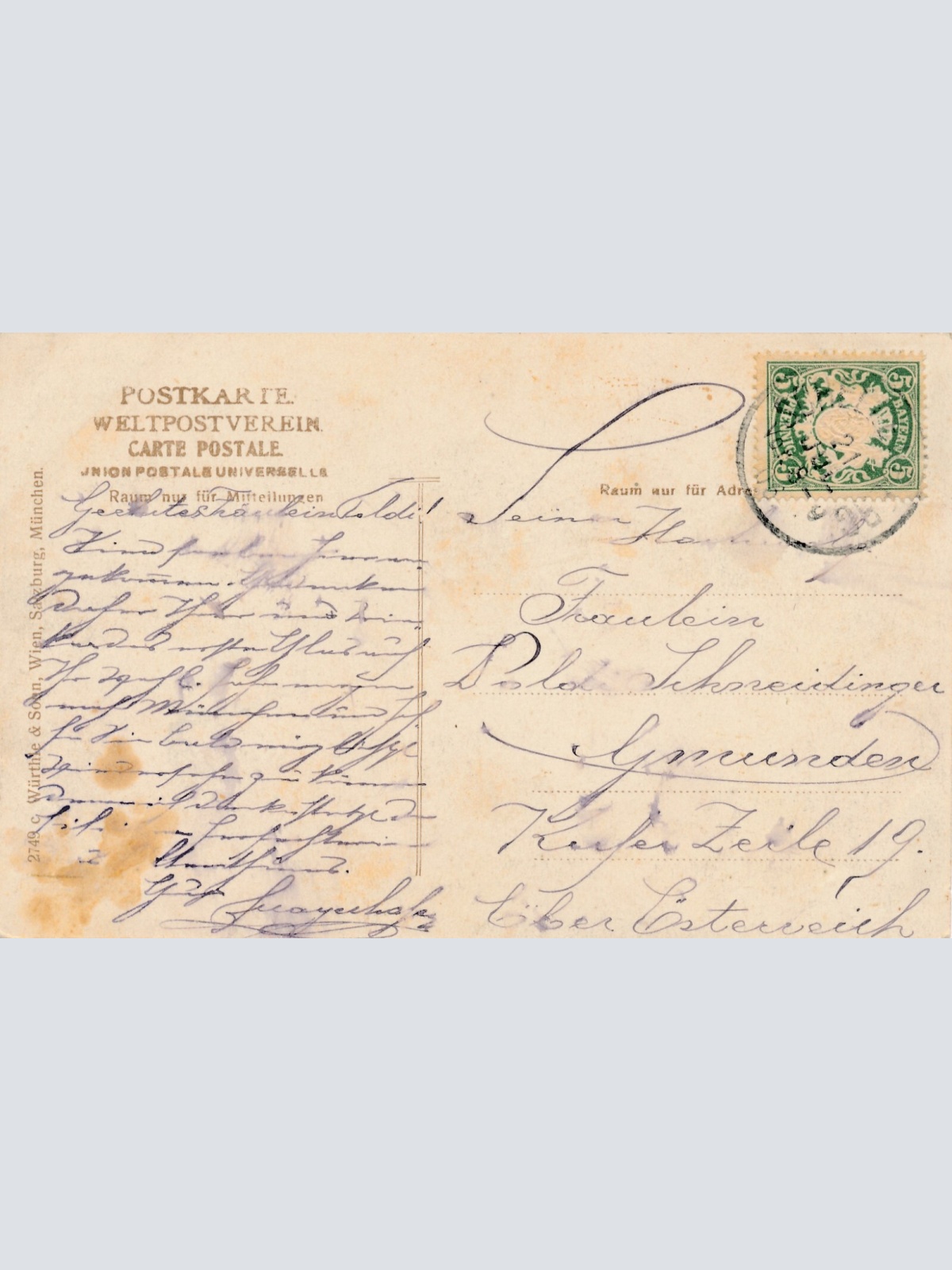 AK aus Schellenberg Bayern Ansichtskarte (8408)