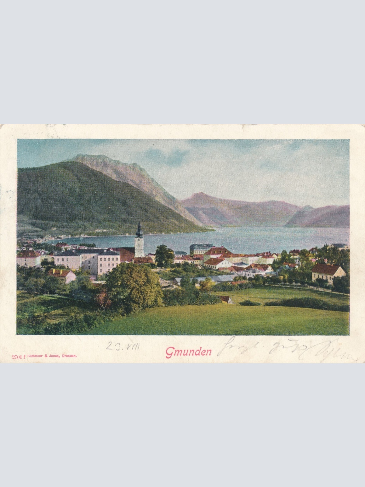 AK aus Gmunden Oberösterreich Ansichtskarte (8450)