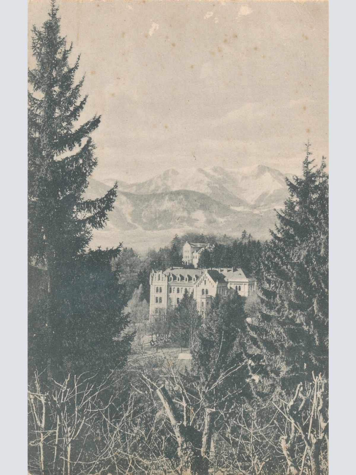 AK aus Gmunden mit Mädchenpension Oberösterreich Ansichtskarte (8445)