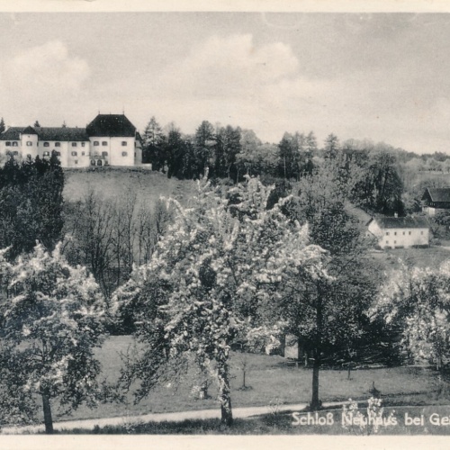 AK aus Geinberg mit Schloß Neuhaus Oberösterreich Ansichtskarte (8929)