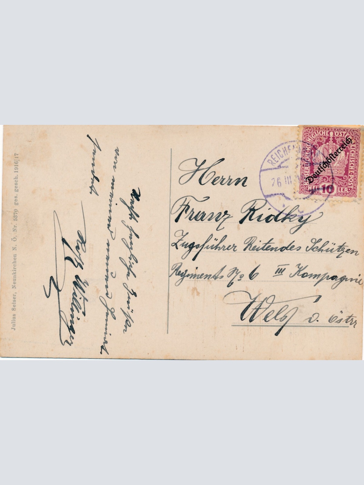 AK aus Reichenau Niederösterreich Ansichtskarte (8355)