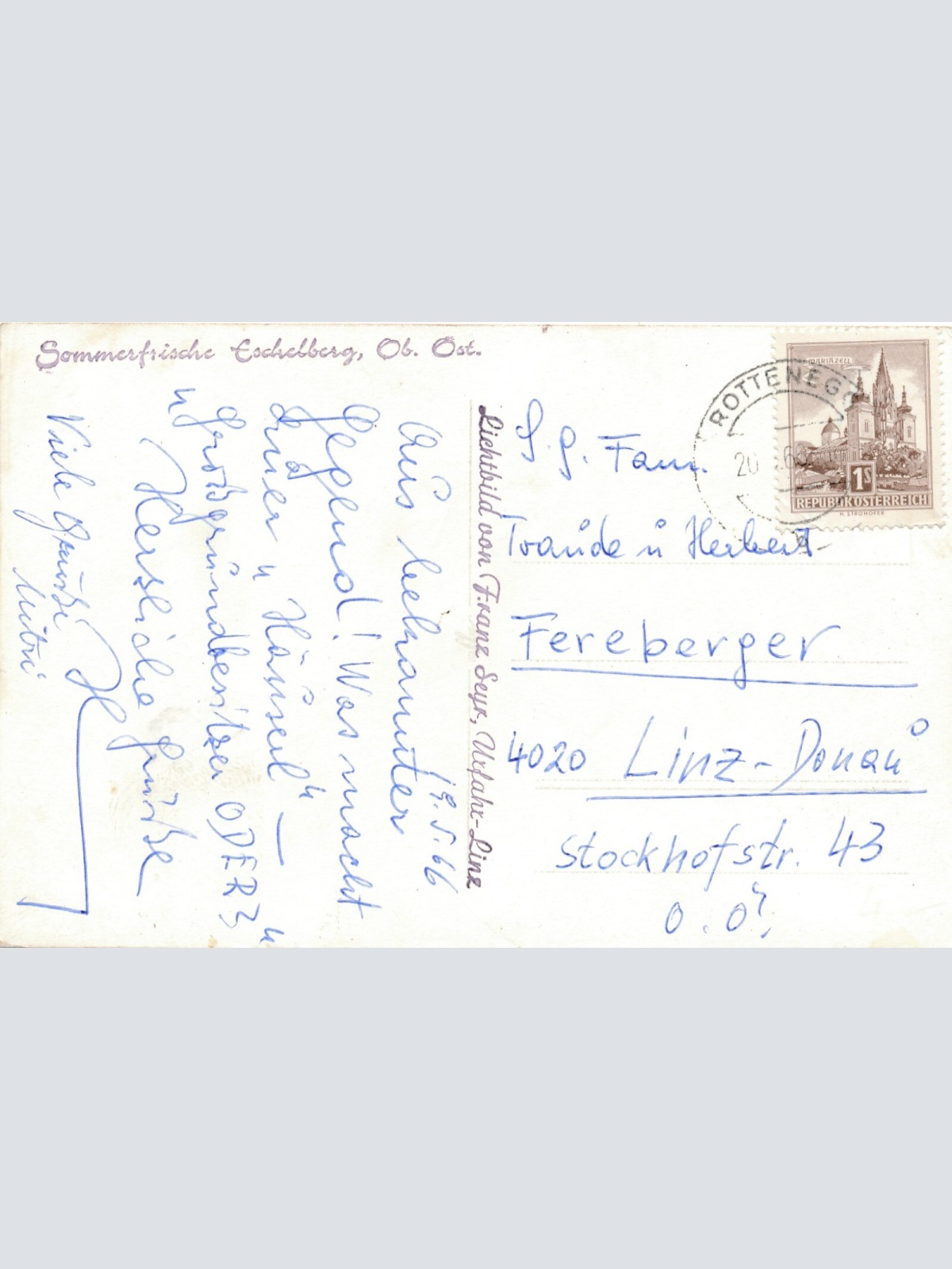 AK aus Eschlberg Oberösterreich Ansichtskarte (8918)