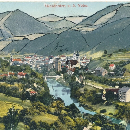 AK Waidhofen an der Ybbs Niederösterreich Ansichtskarte (8348)