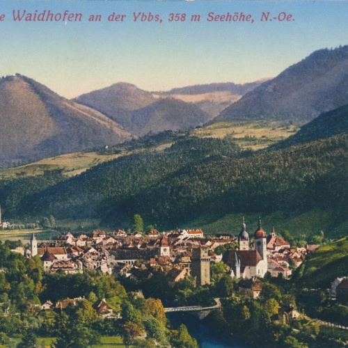 AK aus Waidhofen Niederösterreich Ansichtskarte (8350)