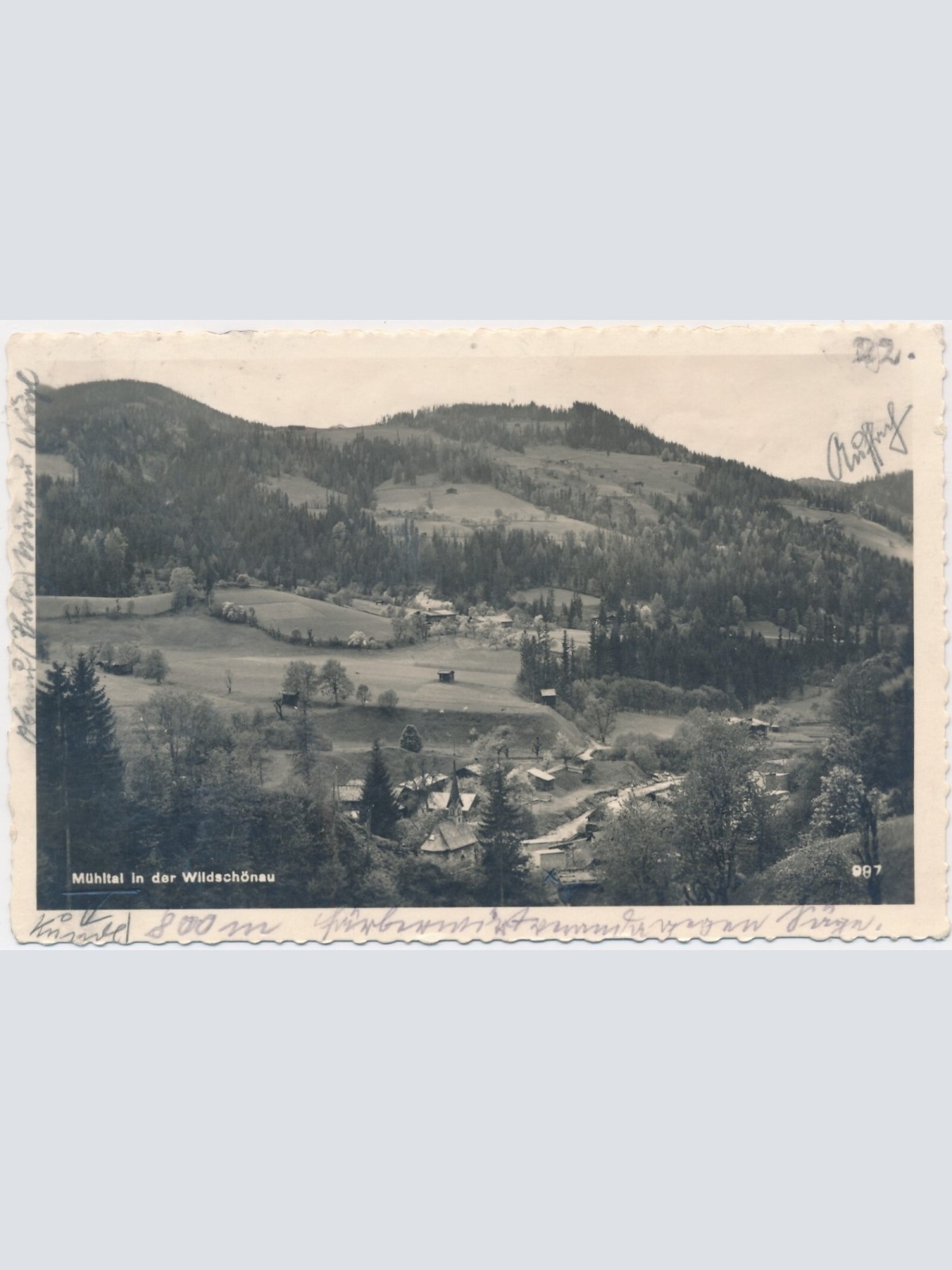 AK, Mühltal in der Wildschönau, Tirol (S2244)