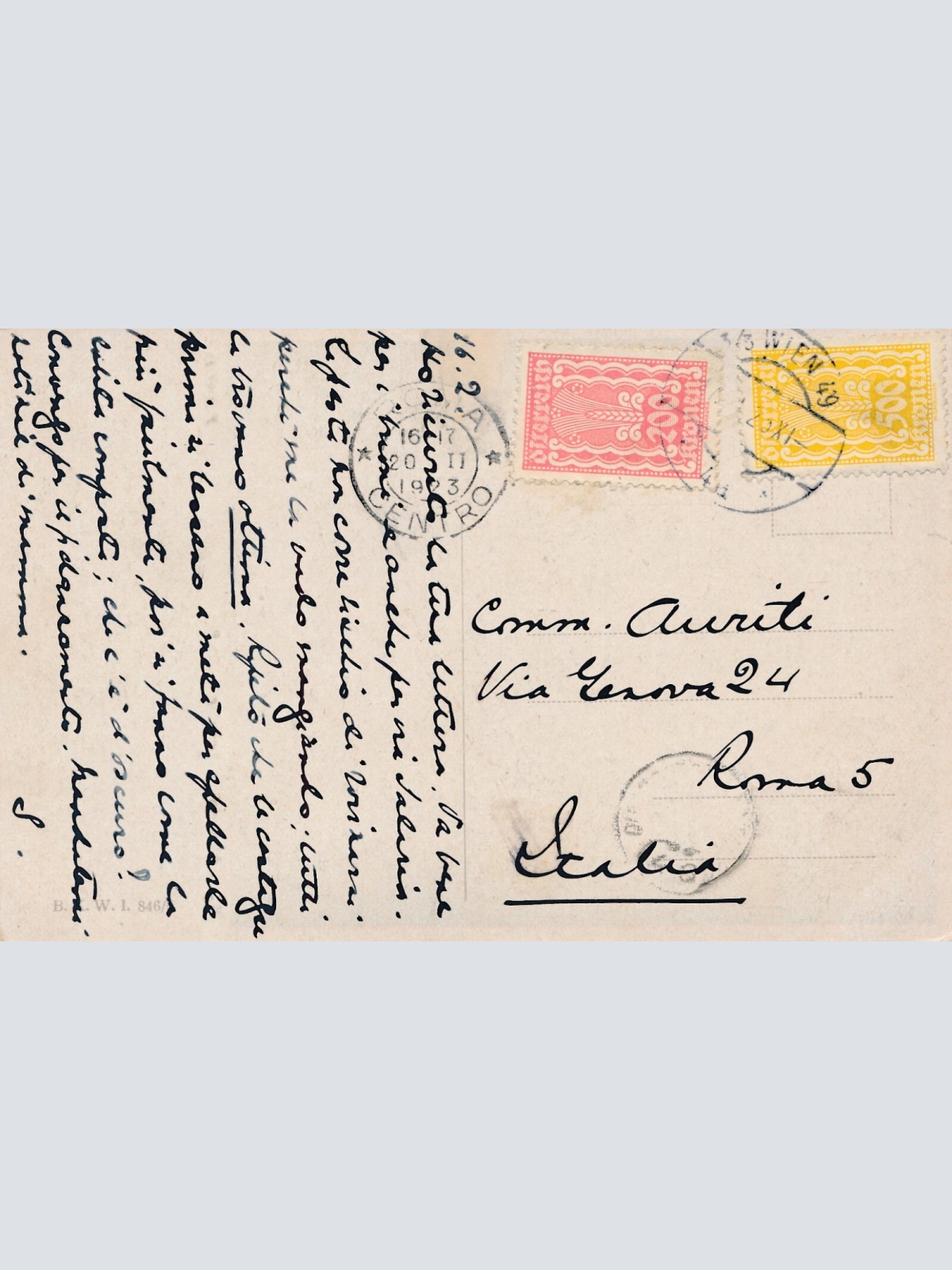 AK, Wien, Blick auf die Karlskirche (S2315)