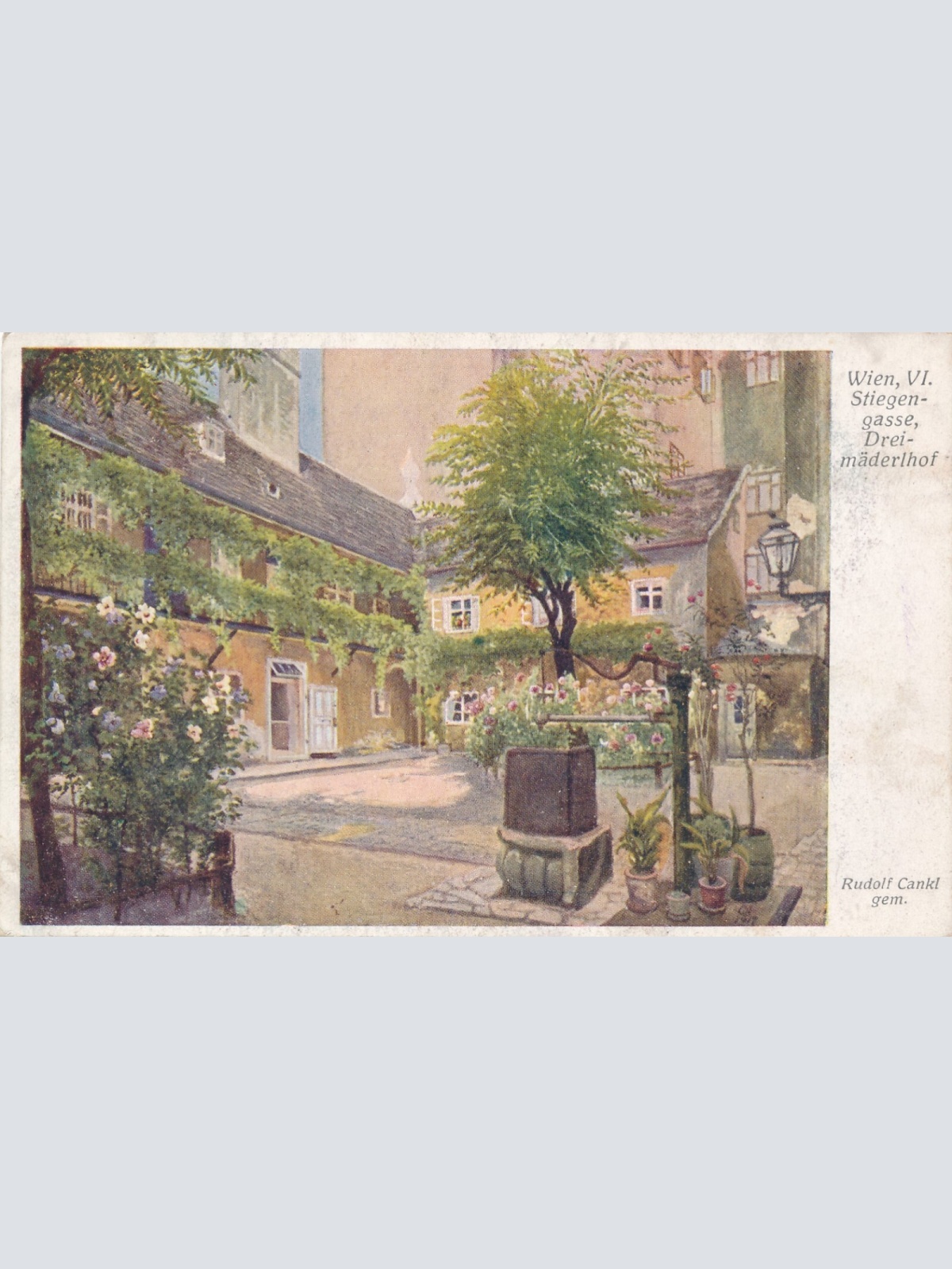 AK, Wien, Stiegengasse, Dreimäderlhof (S2318)