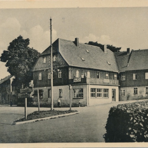 AK, Bahnhotel Frauenstein, Erzgeb. Sachsen (S2300)