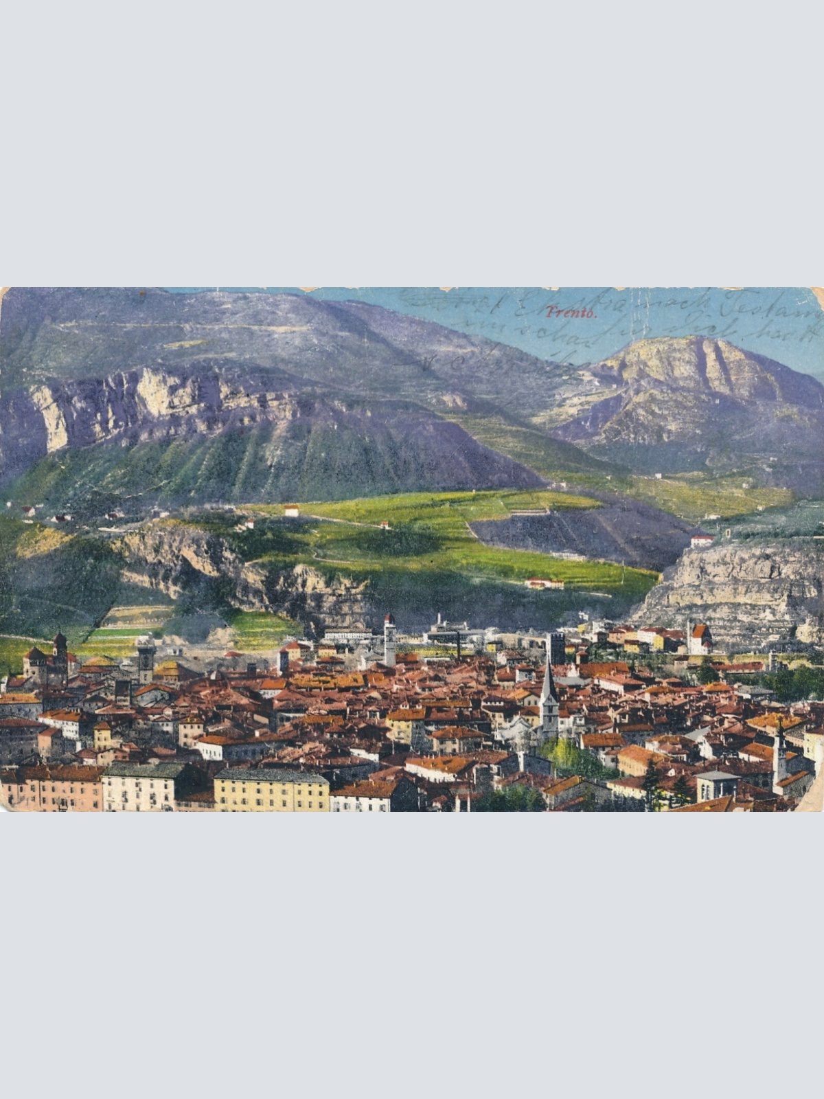 AK aus Trento Italien Ansichtskarte (8821)