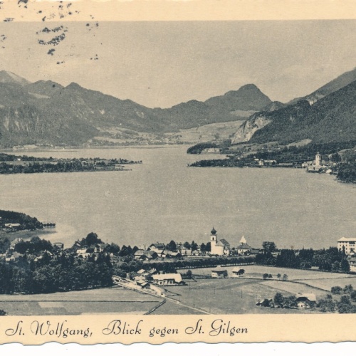AK aus Strobl und St. Wolfgang Salzburg Ansichtskarte (8808)