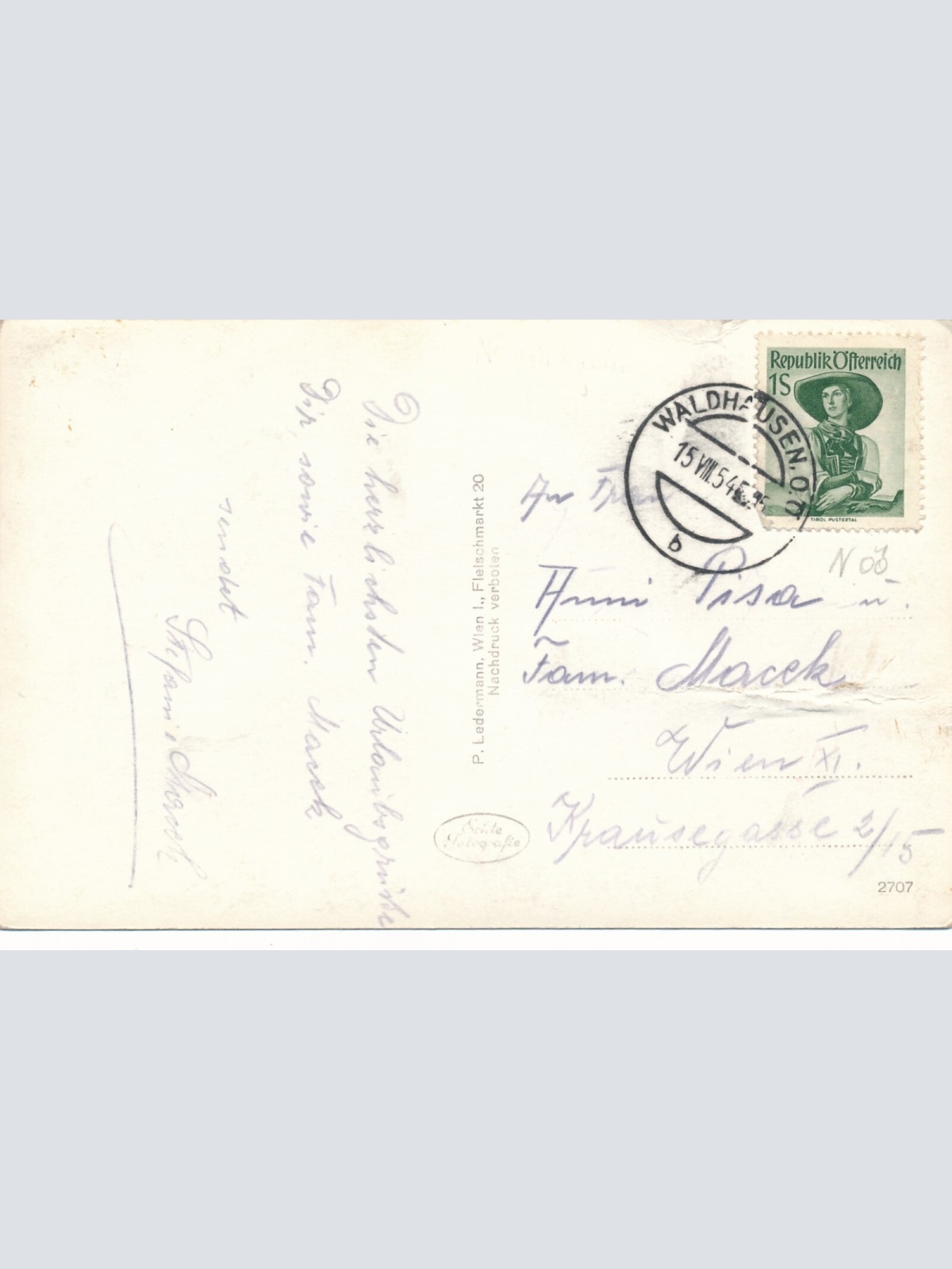 AK aus Waldhausen Oberösterreich Ansichtskarte (8850)