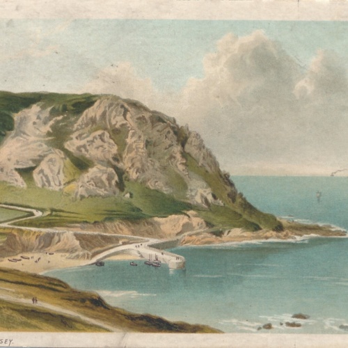 AK aus Jersey Bon Nuit Bay Ansichtskarte (9160)