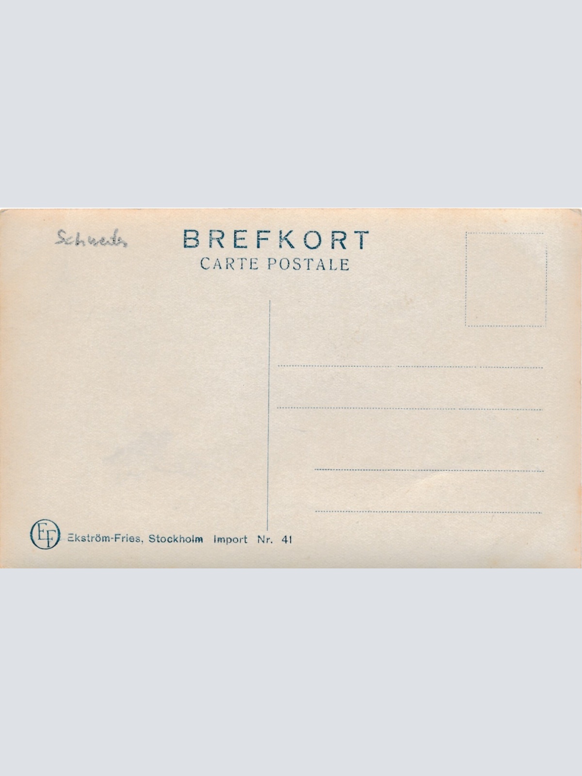 AK aus Stockholm Schweden mit Dampfer Ansichtskarte (9163)