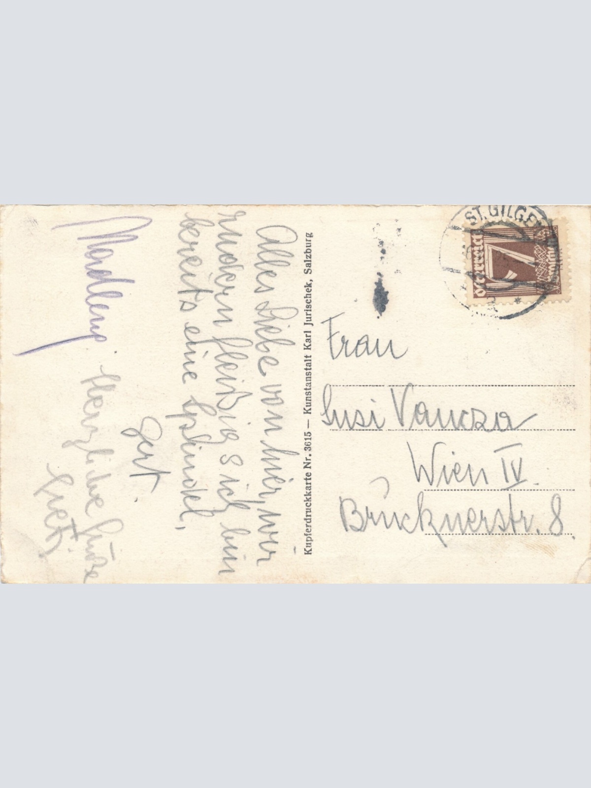 AK aus St.Gilgen Salzburg Ansichtskarte (8797)