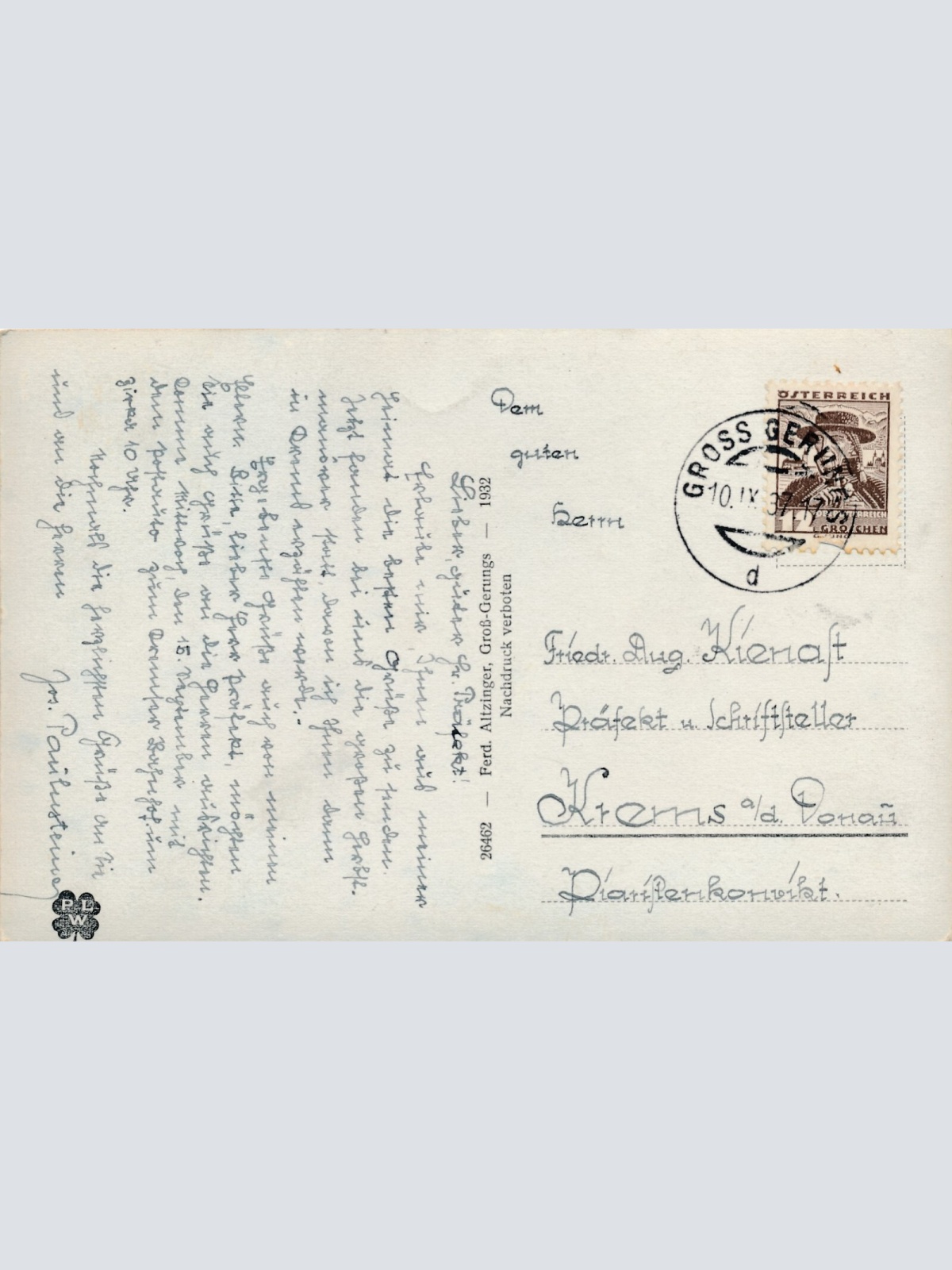 AK aus Gross Gerungs Niederösterreich Ansichtskarte (8788)