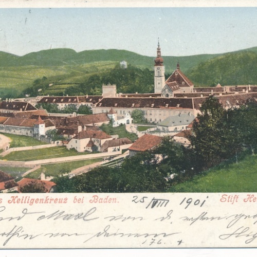 AK aus Heiligenkreuz mit Stift Niederösterreich Ansichtskarte (8785)