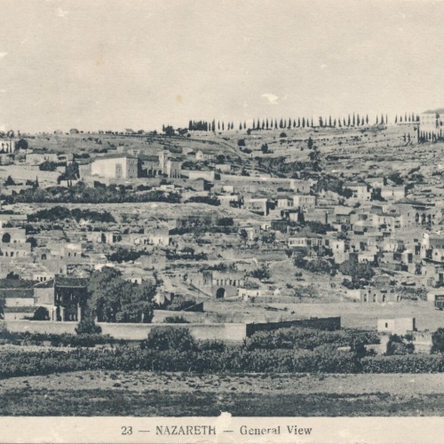 AK aus Nazareth general View Israel Asien Ansichtskarte (9196)