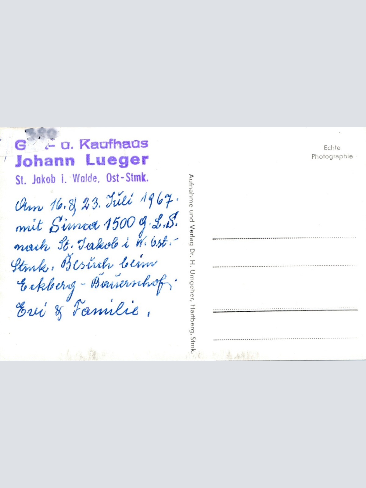 AK, St. Jakob i. W., Steiermark (S2323)