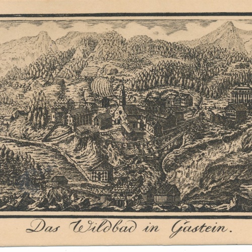 AK aus Gastein das Wildbad Salzburg Ansichtskarte (9238)