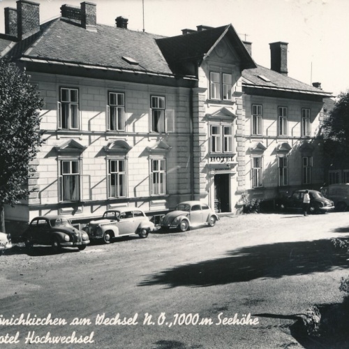 AK aus Mönichkirchen Niederösterreich Hotel Hochwechsel (J53)