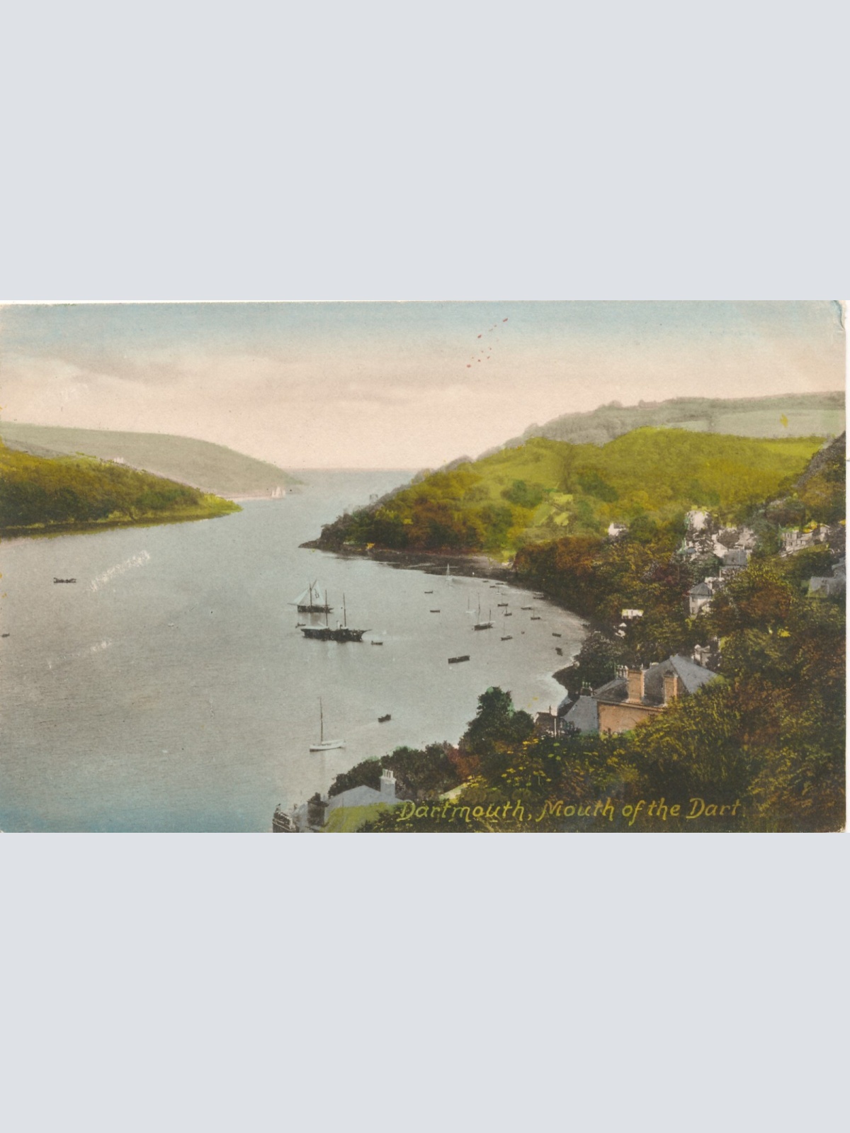 AK aus Dartmouth Mouth of the Dark England Ansichtskarte (9180)