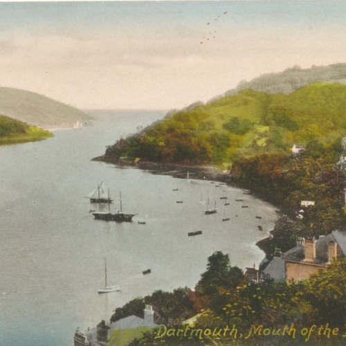 AK aus Dartmouth Mouth of the Dark England Ansichtskarte (9180)