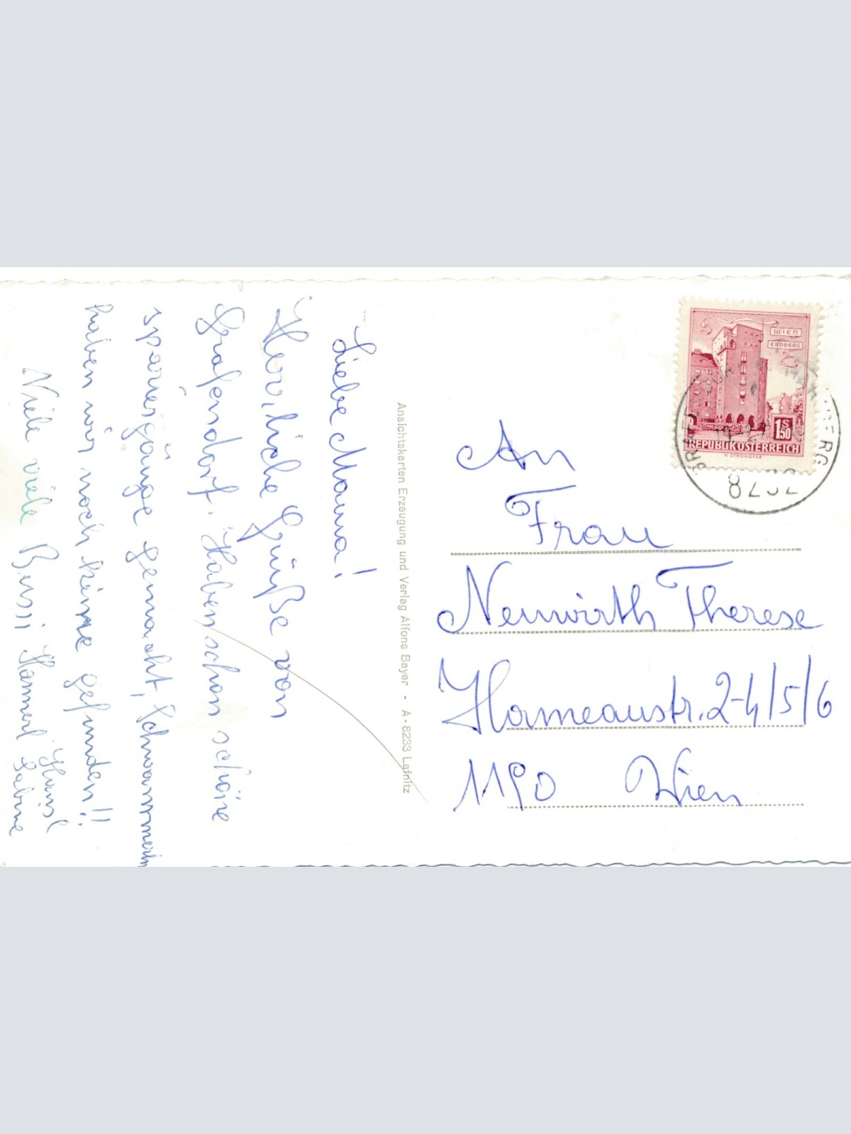 AK aus Grafendorf Ost-Steiermark (J70)