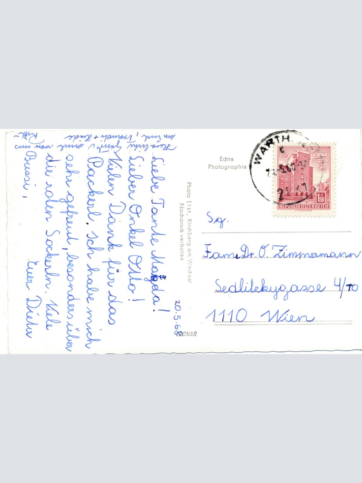 AK aus Scheiblingskirchen Niederösterreich  (J56)