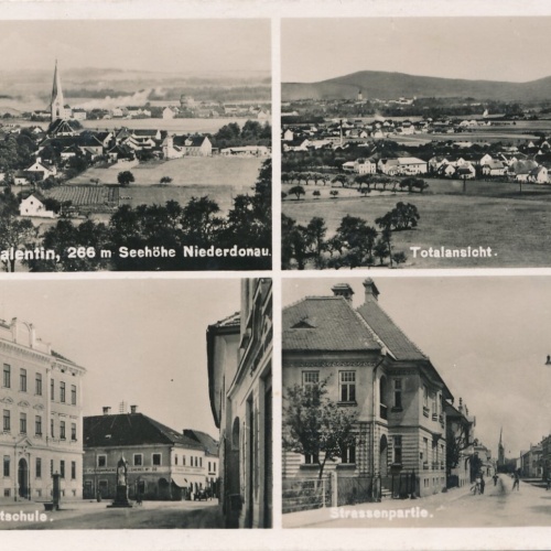 AK aus St. Valentin Niederösterreich Mehrbildkarte (J64)