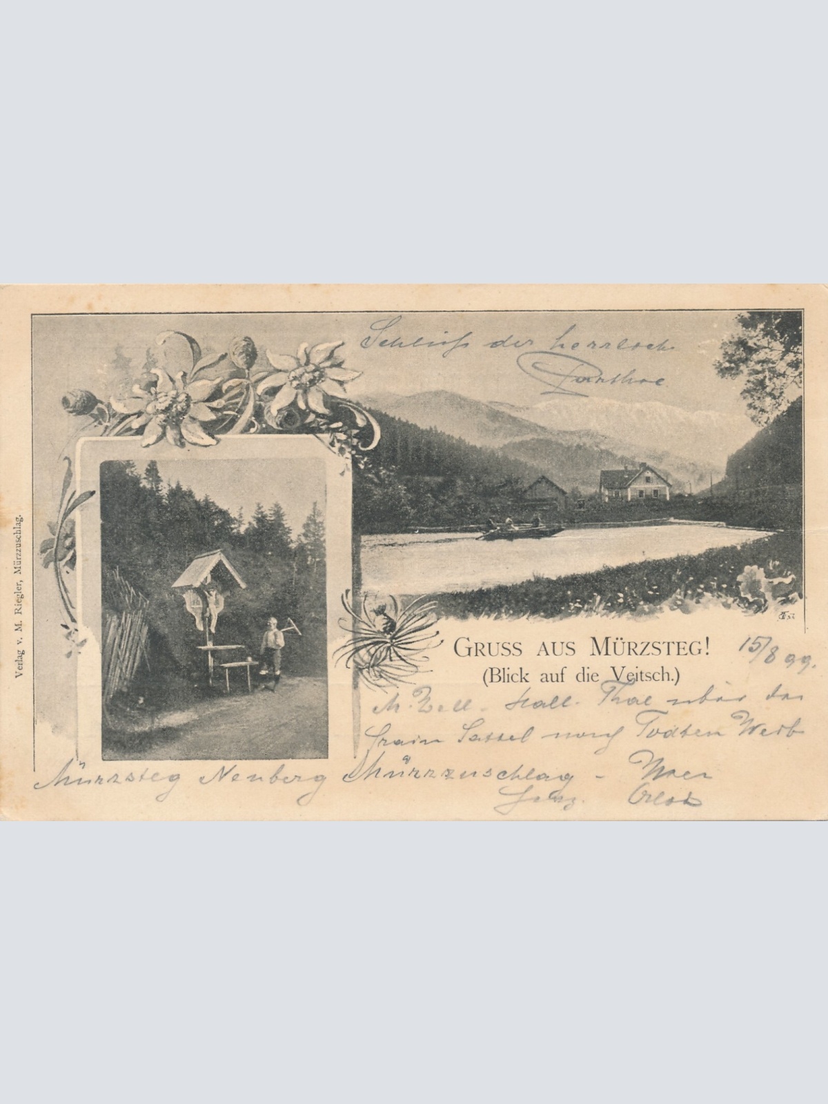 AK gruss aus Mürzsteg Steiermark (7035)