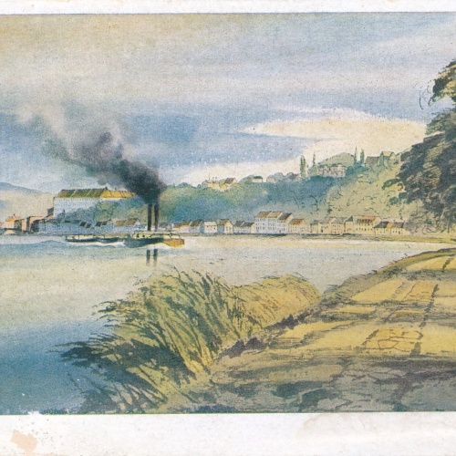 Künstler - AK Heimatwerk aus Linz an der Donau Oberösterr. Ansichtskarte (8959)