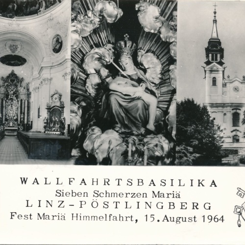 AK aus Linz an der Donau Wallfahrtsbasilika Oberösterr. Ansichtskarte (8978)