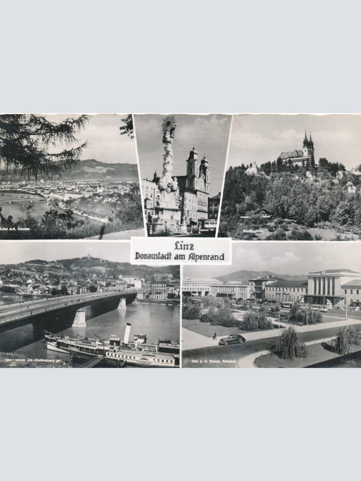 AK aus Linz an der Donau Mehrbildkarte Oberösterreich Ansichtskarte (8971)
