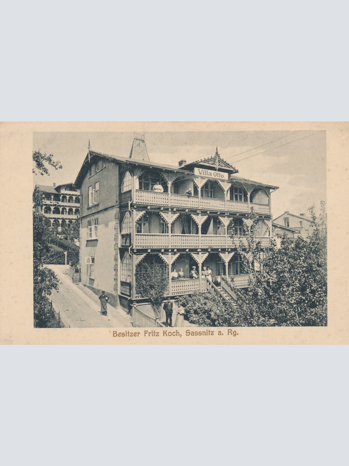 AK aus Sassnitz Fritz Koch Mecklenburg - Vorpommern Ansichtskarte (9066)