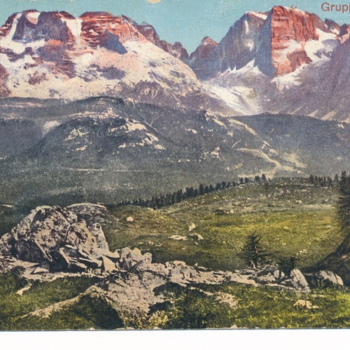 AK gruppo di Brenta Italien Ansichtskarte (9389)
