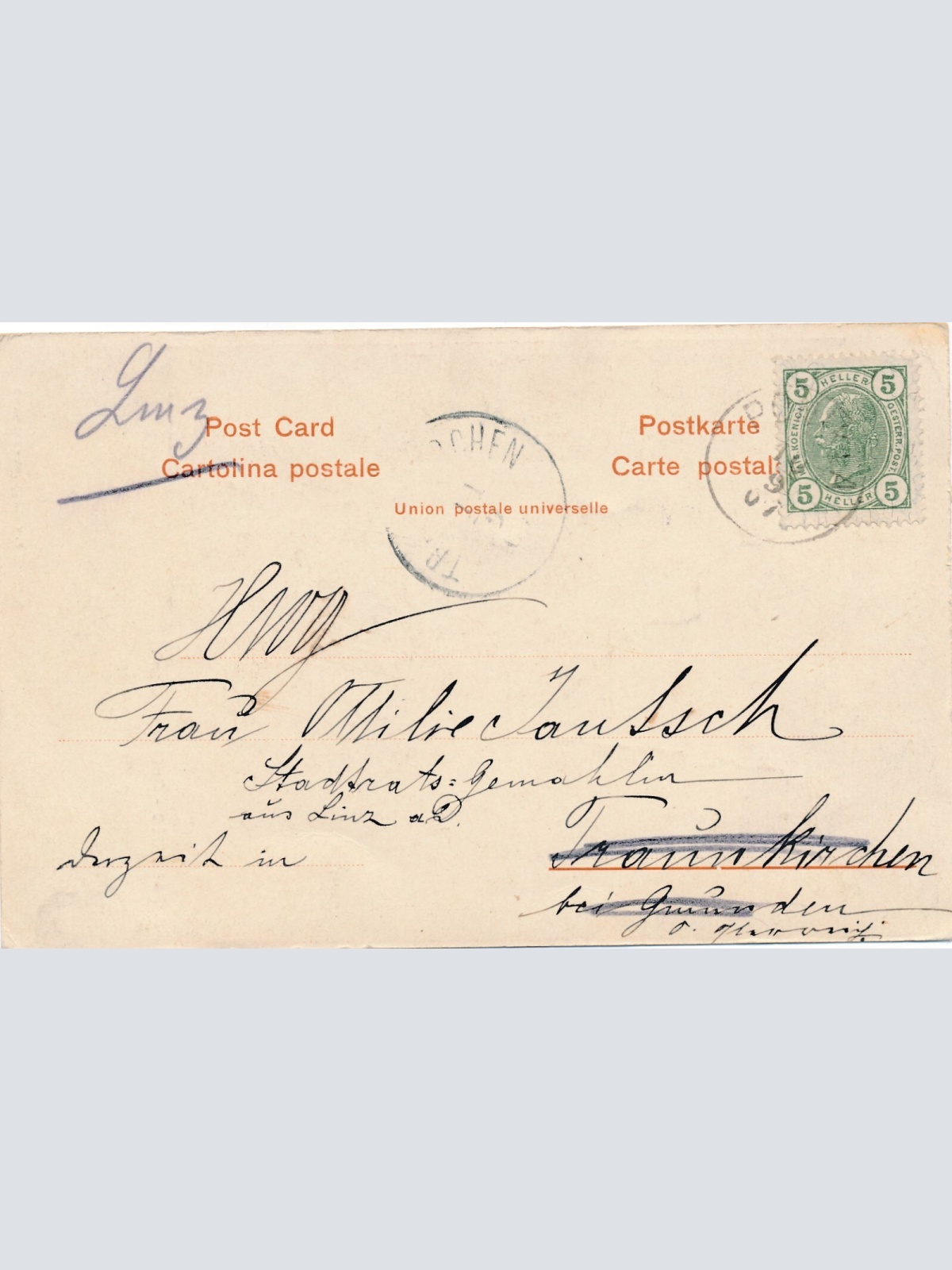 AK aus Palermo Italien Ansichtskarte (9387)