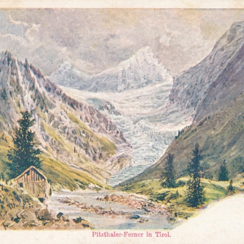 AK Pitzhaler Ferner Tirol Ansichtskarte (9371)