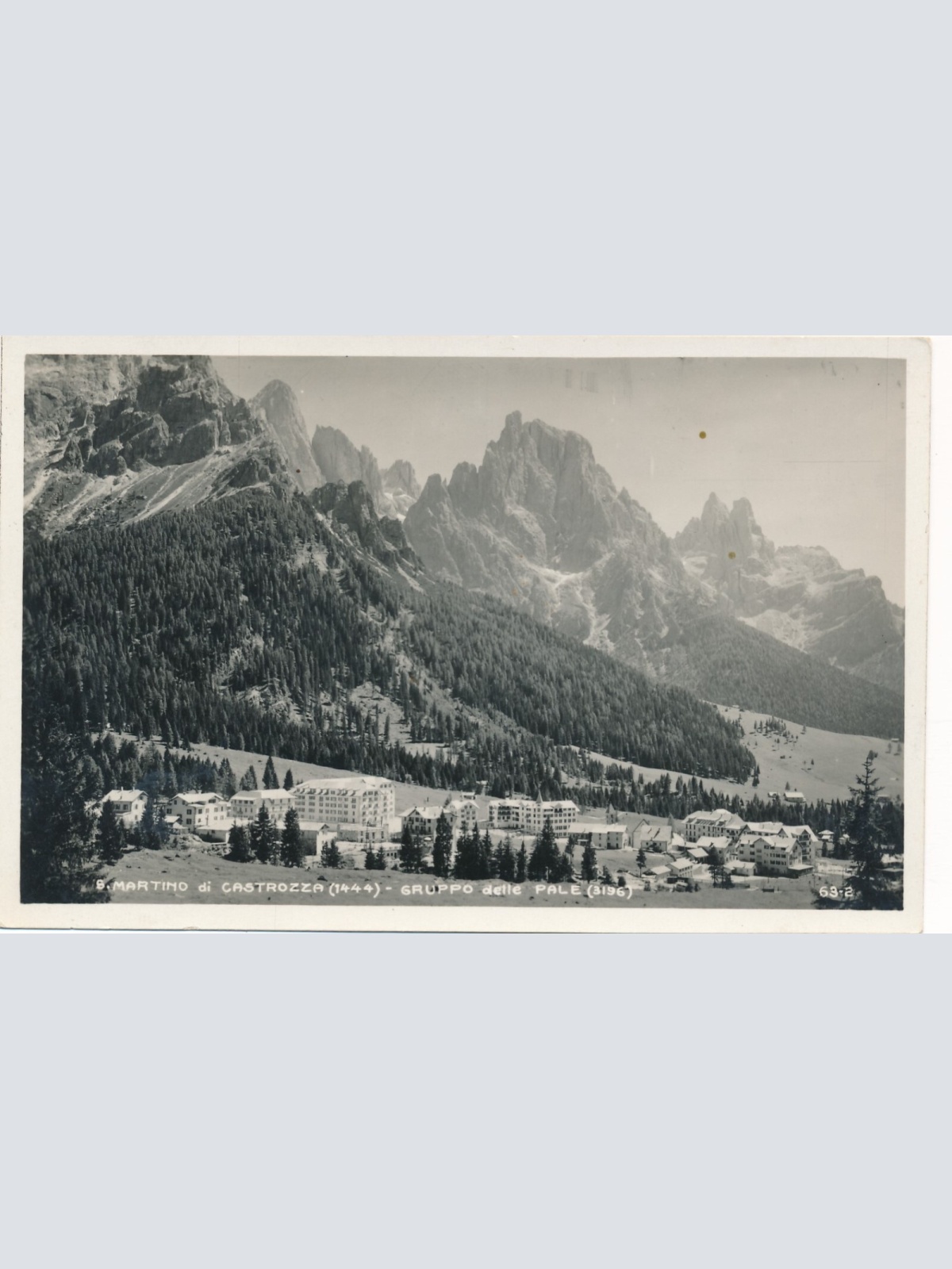 AK aus Martino di Castrozza Italien Ansichtskarte (9399)