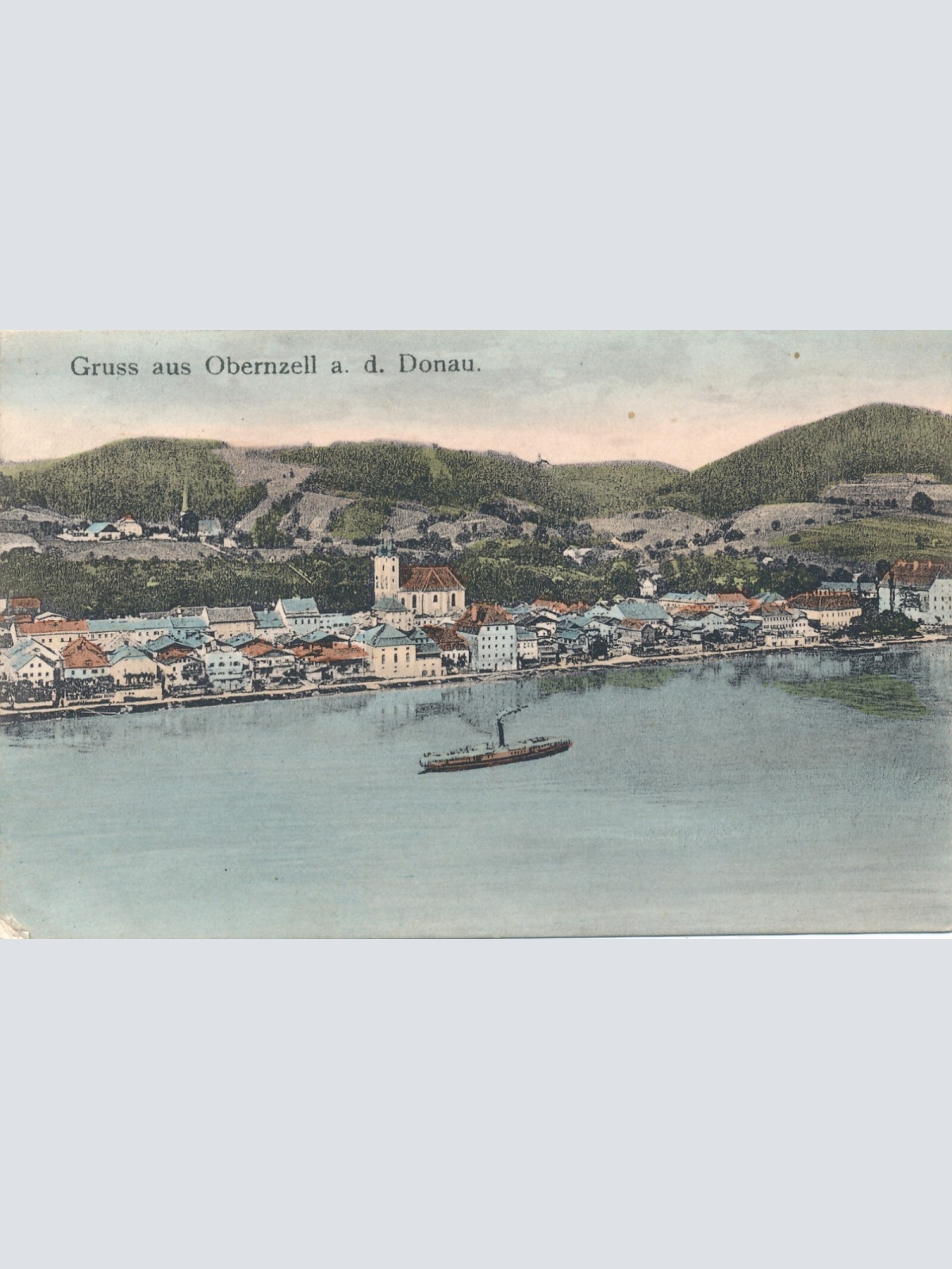 AK aus Obernzell an der Donau Bayern Ansichtskarte (9098)