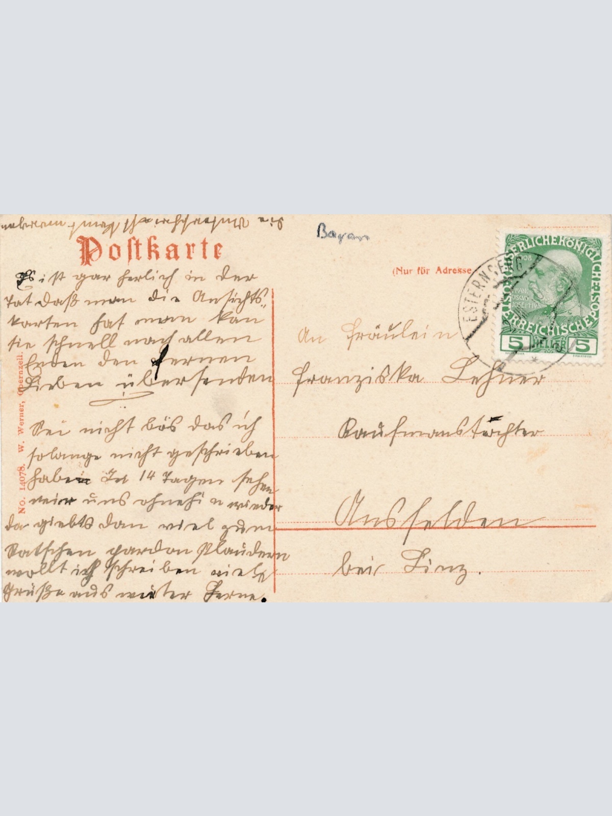 AK aus Obernzell an der Donau Bayern Ansichtskarte (9098)