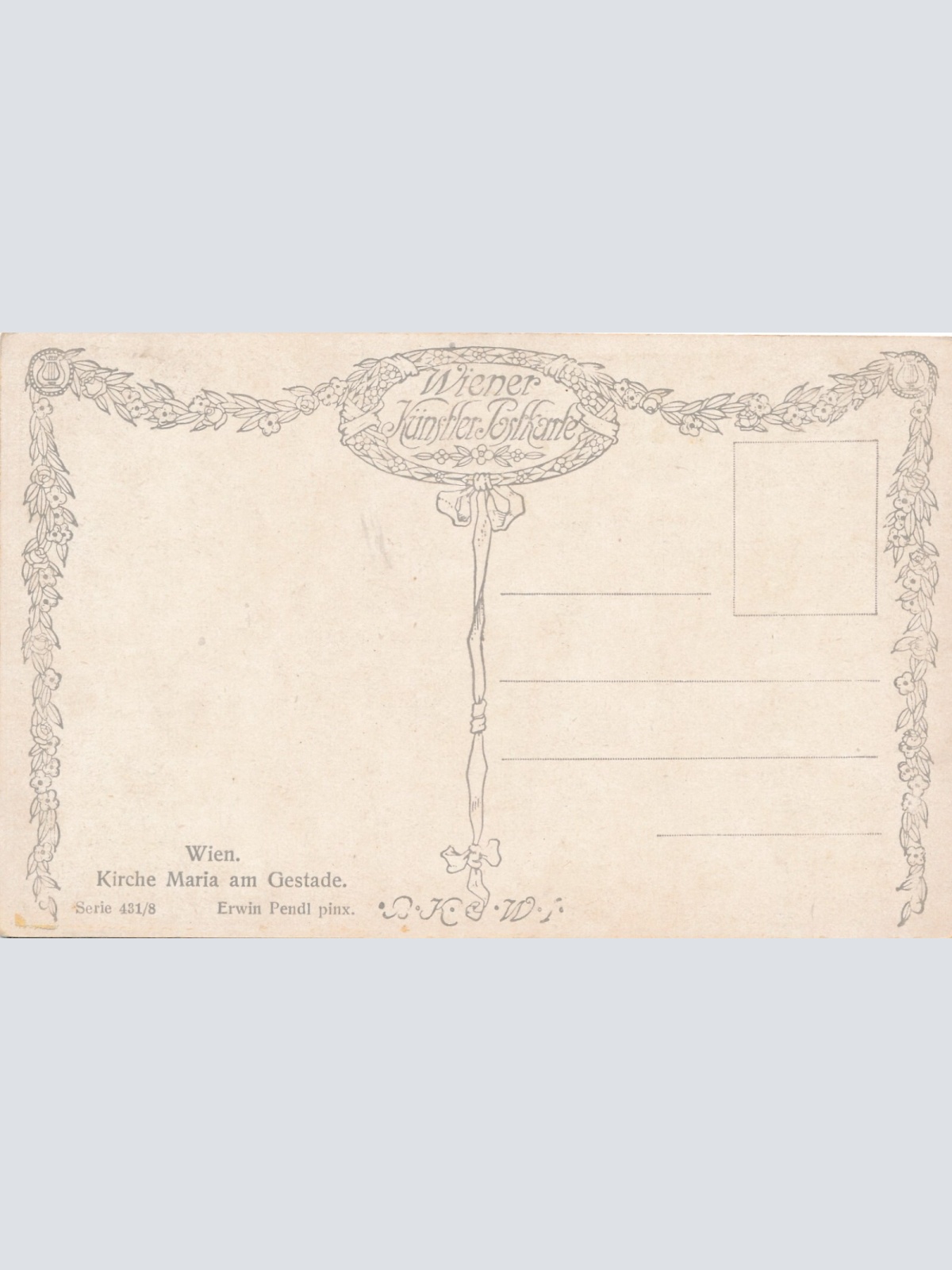 AK, Wien, Kirche Maria am Gestade (S2365)