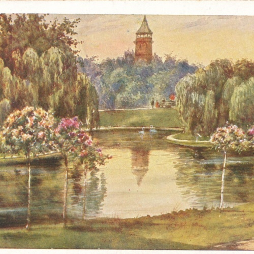 AK, Wien, Türkenschanzpark, Aussichtswarte (S2357)