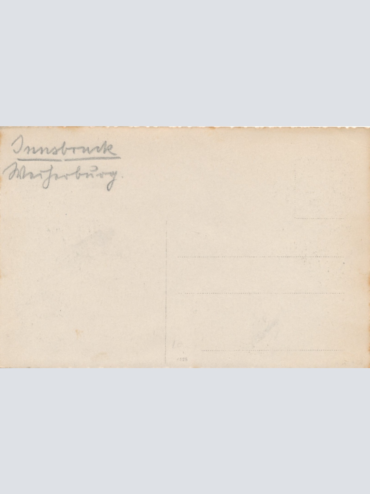 AK aus Innsbruck mit Schloss Weihernurg Tirol Ansichtskarte (9364)