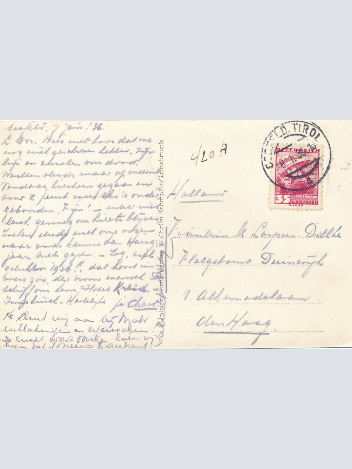 AK, Seefeld, Tirol, Österreich (S2387)