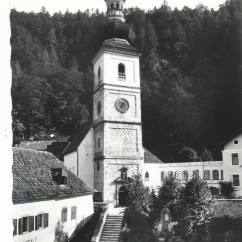 AK aus Lauffen mit Wahlfartskirche Oberösterreich Ansichtskarte (9541)