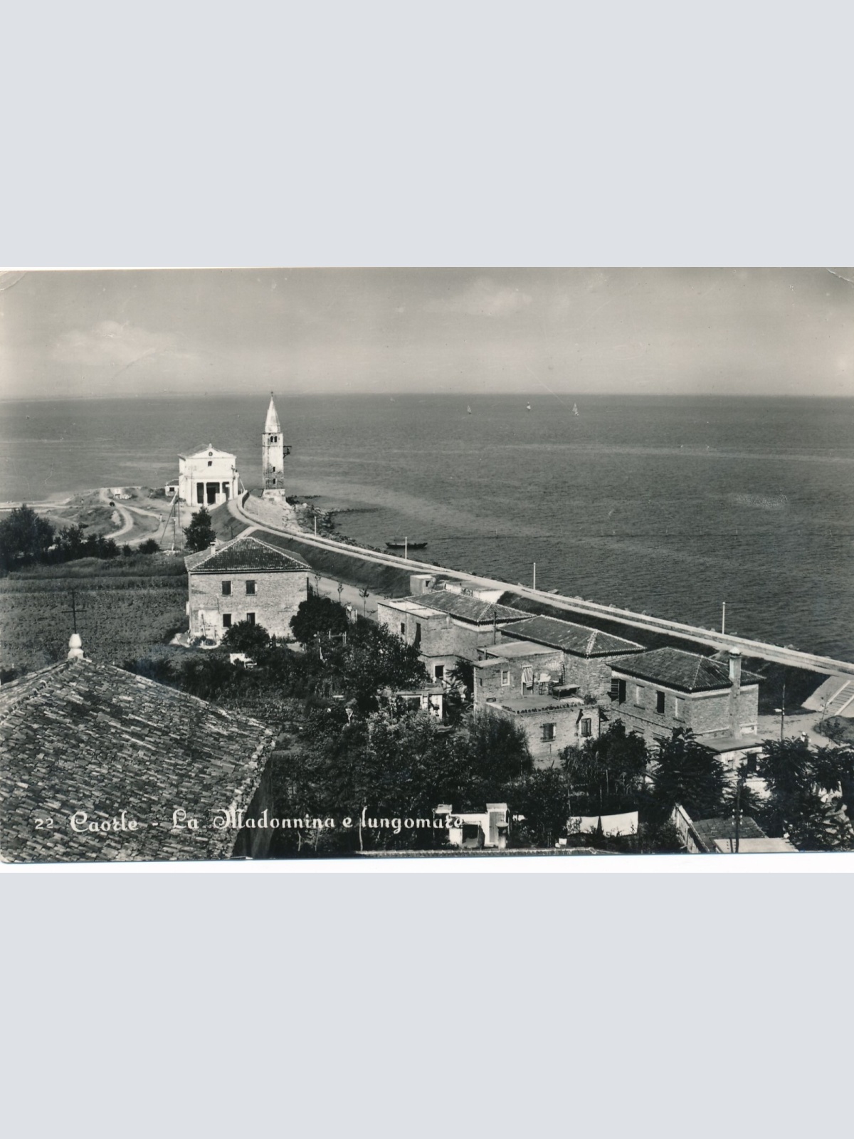 AK aus Caorle La Madonnina e Lungomaze Italien Ansichtskarte (9520)